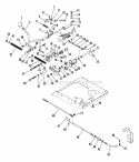 Hydro Speed Selector Diagram and Parts List for 935029 000101 Ariens Lawn Tractor