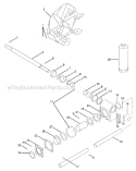 Part Location Diagram of 03519400 Ariens Worm Shaft