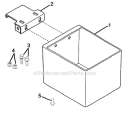 Page U Diagram and Parts List for 936005 000101 Ariens Lawn Tractor