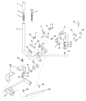 Frame & Rear Deck Diagram and Parts List for 936005 000101 Ariens Lawn Tractor