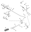Gear Drive Diagram and Parts List for 936005 000101 Ariens Lawn Tractor