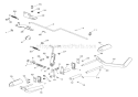 Clutch & Brake Diagram and Parts List for 936002 000101 Ariens Lawn Tractor