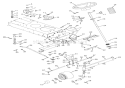 Steering Diagram and Parts List for 936008 000101 Ariens Lawn Tractor
