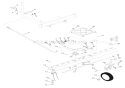 Dethatcher (Accessory 736004) Diagram and Parts List for 936008 000101 Ariens Lawn Tractor
