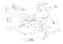 Steering Diagram and Parts List for 936013 000101 Ariens Lawn Tractor