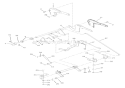 Part Location Diagram of 03676100 Ariens Center Lift Bracket