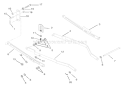 48" Hanger Arm Diagram and Parts List for 936316 000101 Ariens Lawn Tractor