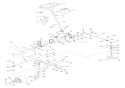 Steering Diagram and Parts List for 936316 000101 Ariens Lawn Tractor