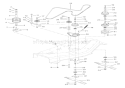 48" Mower Spindle Diagram and Parts List for 936316 000101 Ariens Lawn Tractor