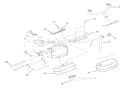 Exhaust Diagram and Parts List for 936316 000101 Ariens Lawn Tractor