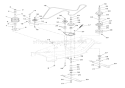 48" Mower Spindles Diagram and Parts List for 936031 000101 Ariens Lawn Tractor