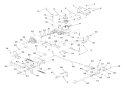 Rear Wheel & Hydro Drive Diagram and Parts List for 936036 000101 Ariens Lawn Tractor
