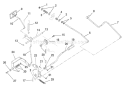 Clutch & Brake-Hydro Diagram and Parts List for 936034 000101 Ariens Lawn Tractor