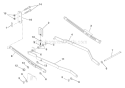 Hanger Arm - 40" & 48" Diagram and Parts List for 936036 000101 Ariens Lawn Tractor