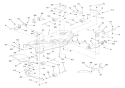 Mower Lawn Tractor And Rollers - 48" Diagram and Parts List for 936036 000101 Ariens Lawn Tractor