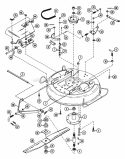 Mower 32" For S/N 000101 - 000281 Diagram and Parts List for 935005 000101 Ariens Lawn Tractor