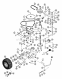 Part Location Diagram of 03559100 Ariens Transaxle