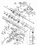 Transaxle Parts Diagram and Parts List for 935004 000901 Ariens Lawn Tractor