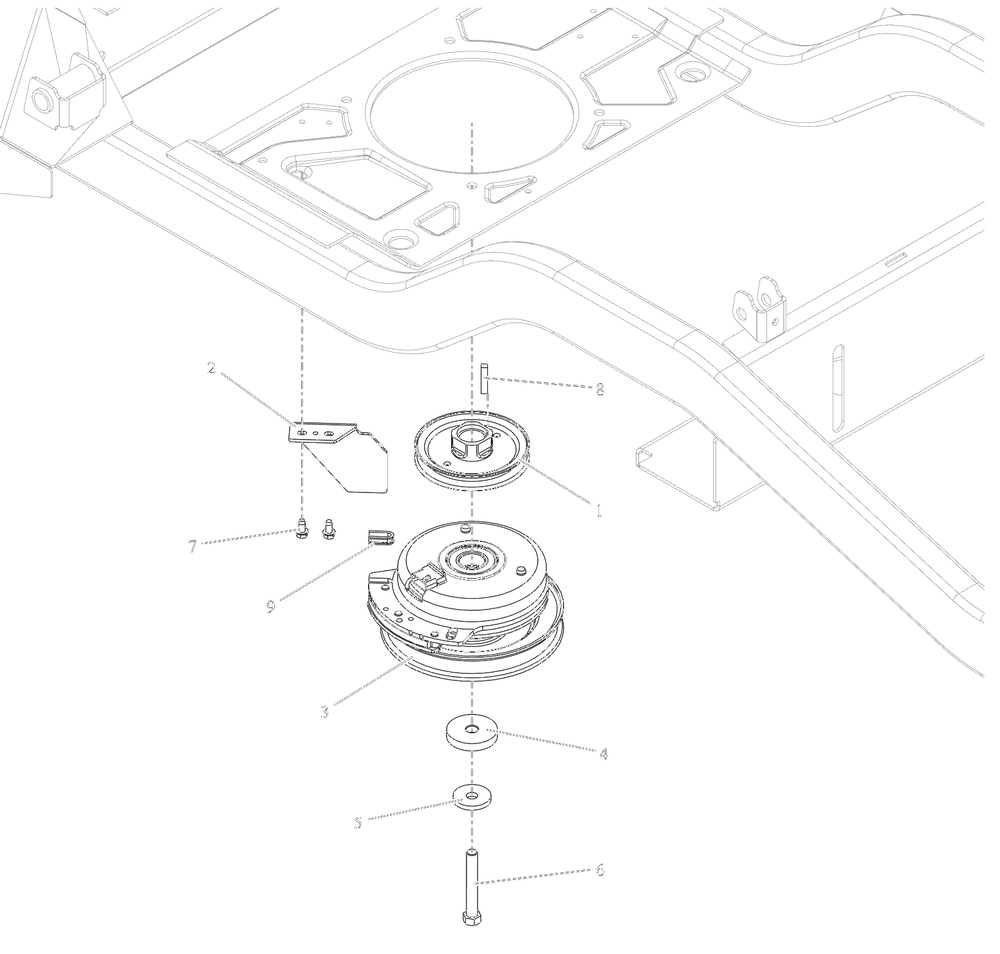 Clutch - Apex Diagram and Parts List for 991296 100000 + Ariens Lawn Tractor