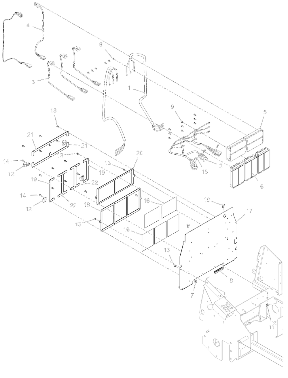 Electrical - Controllers And Mounts - 60-Inch Diagram and Parts List for 998303 001000 + Ariens Lawn Tractor