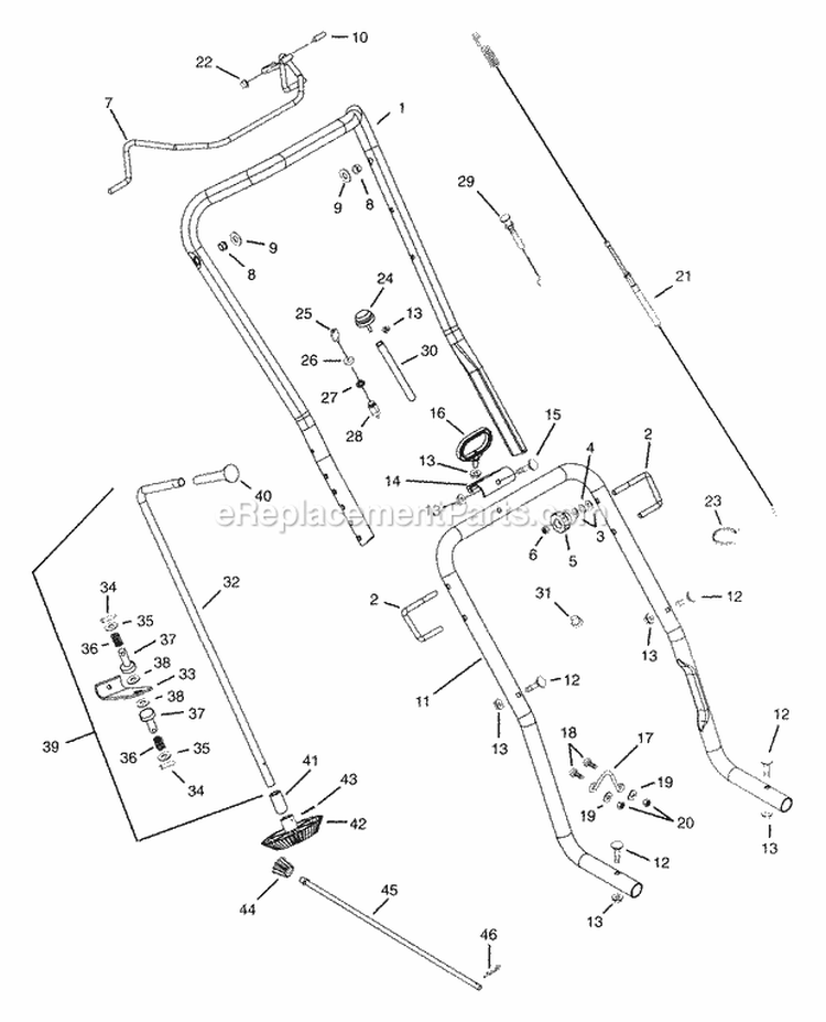 Decals Ii Diagram and Parts List for 938010 000101 Ariens Snow Blower