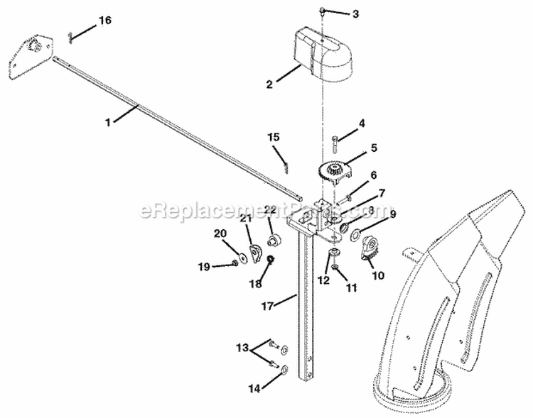 Decals Diagram and Parts List for 926314 000501 Ariens Snow Blower