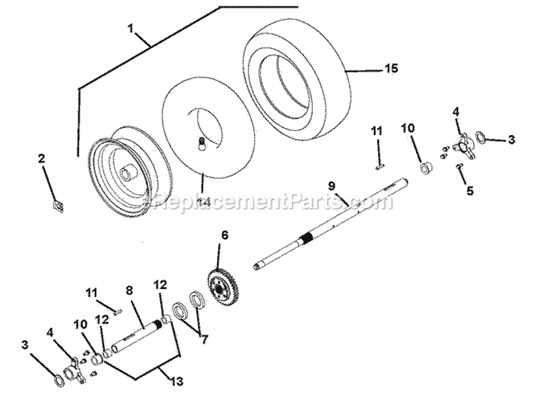 Speed Selector And Frame Diagram and Parts List for 926312 000101 Ariens Snow Blower
