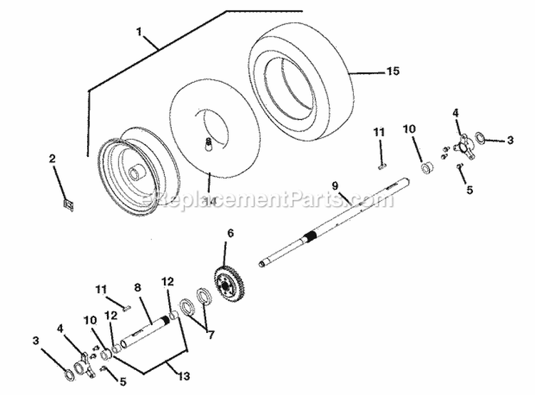Speed Selector And Frame Diagram and Parts List for 926017 002001 Ariens Snow Blower