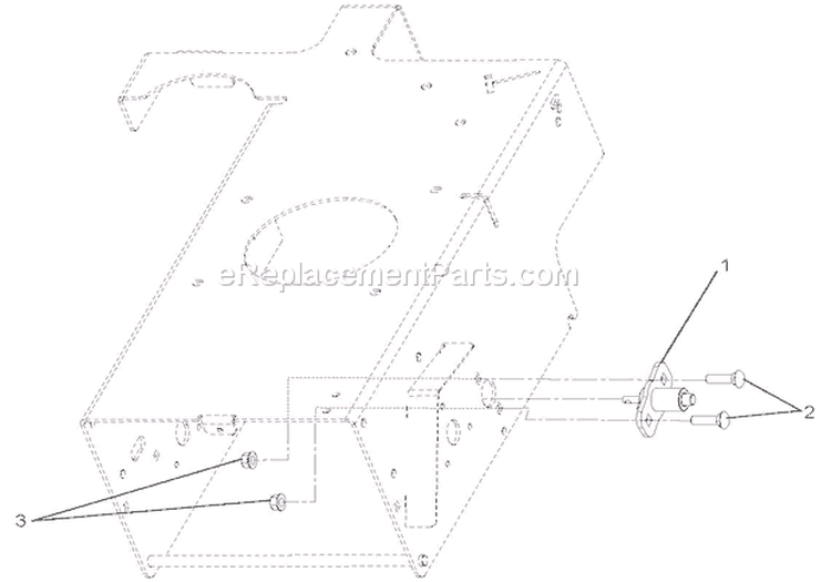 Brake Diagram and Parts List for 911413 000101 Ariens Lawn Mower