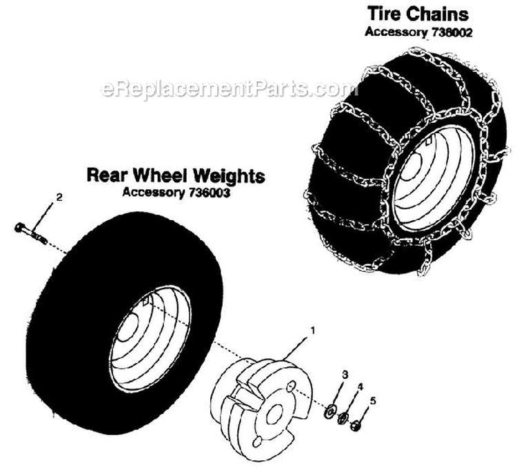 Page T Diagram and Parts List for 936005 000101 Ariens Lawn Tractor