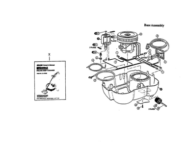 Part Location Diagram of 7132420 Bissell Clamp