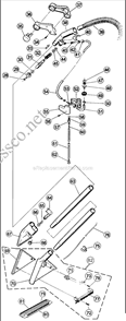 Part Location Diagram of B-010-3526 Bissell Filter