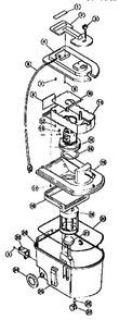 Part Location Diagram of 880-7031 Bissell Screw