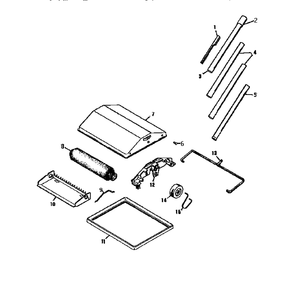 Part Location Diagram of 000-6792 Bissell Pan