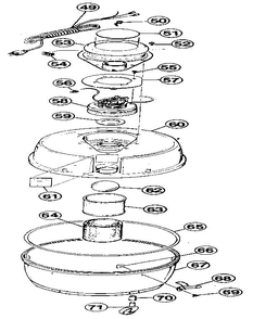 Part Location Diagram of 010-2652 Bissell Connector