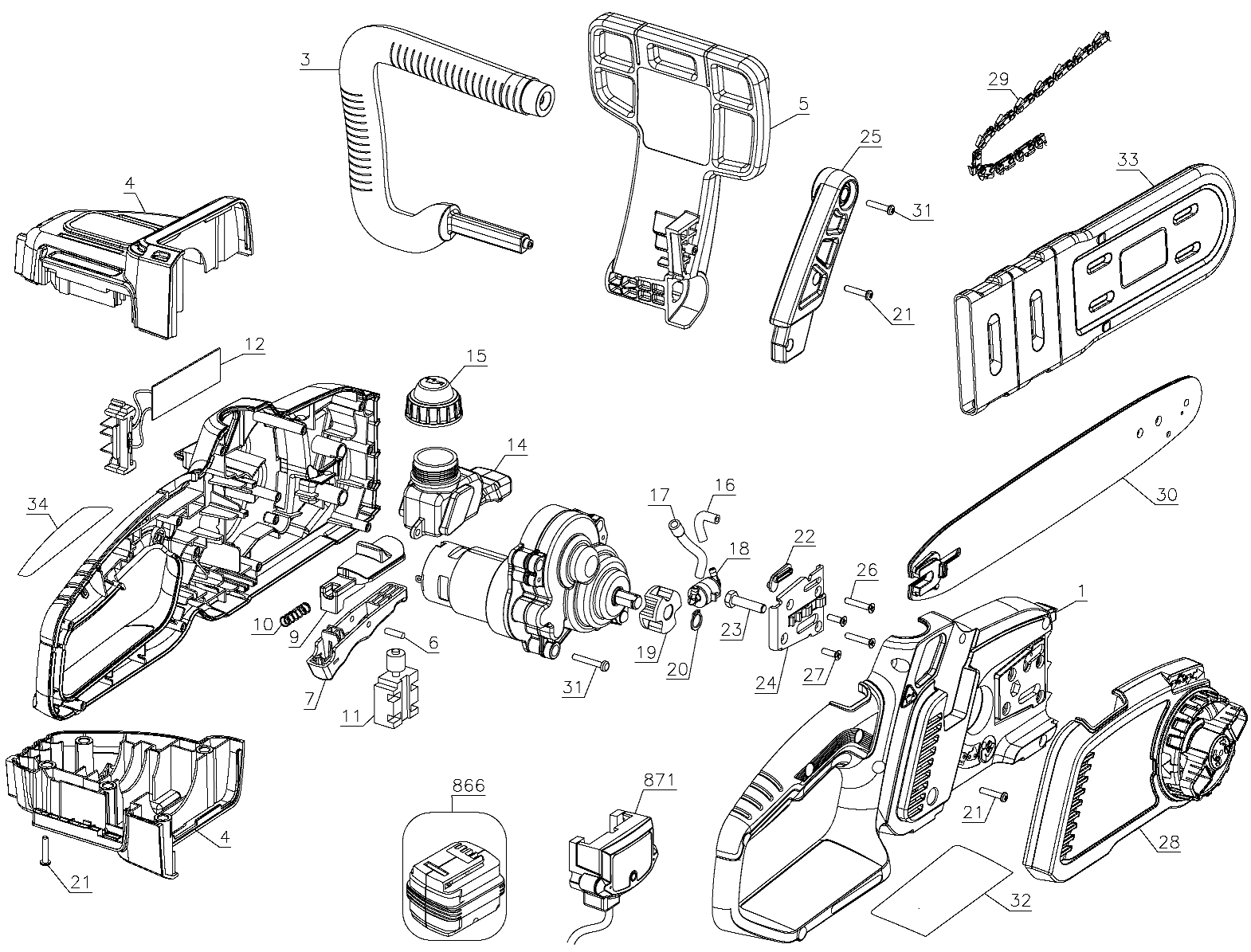 SPRING, LOCK-OFF OBS 90572096 - OEM Black and Decker ...