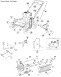 Part Location Diagram of 539005201 Bluebird Blade
