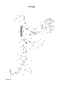 Frame And Engine Diagram and Parts List for TOWABLECOMBERD110 (539011100)(2008-04) Bluebird Dethatcher