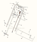 Page B Diagram and Parts List for 530A 2005-07 Bluebird Aerator