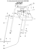 Part Location Diagram of 522420702 Bluebird Handle