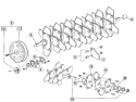Page A Diagram and Parts List for 720LS 2000-12 Bluebird Seeder