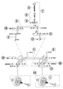 Page D Diagram and Parts List for B124 968999378 - 2005-07 Bluebird Aerator
