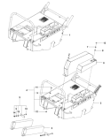 Page A Diagram and Parts List for B424B 968999380 -2010-04 Bluebird Aerator