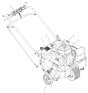 Page B Diagram and Parts List for B424B 968999380 -2010-04 Bluebird Aerator