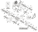 Page C Diagram and Parts List for B530B 2005-07 Bluebird Aerator