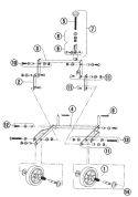 Page D Diagram and Parts List for B530B 2005-07 Bluebird Aerator