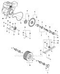 Page E Diagram and Parts List for B530B 968999381 - 2010-04 Bluebird Aerator