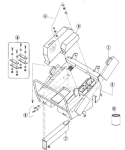 Page A Diagram and Parts List for B742 2005-07 Bluebird Aerator