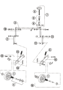 Page D Diagram and Parts List for B742 2005-07 Bluebird Aerator