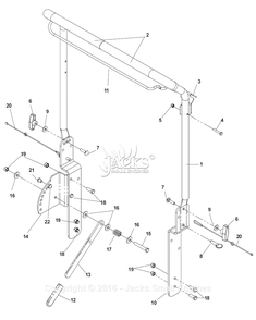 Part Location Diagram of 100556 Bluebird Pin